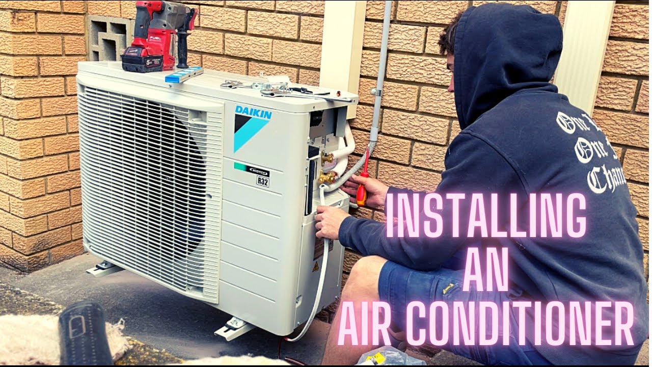 Mini ductless conditioner