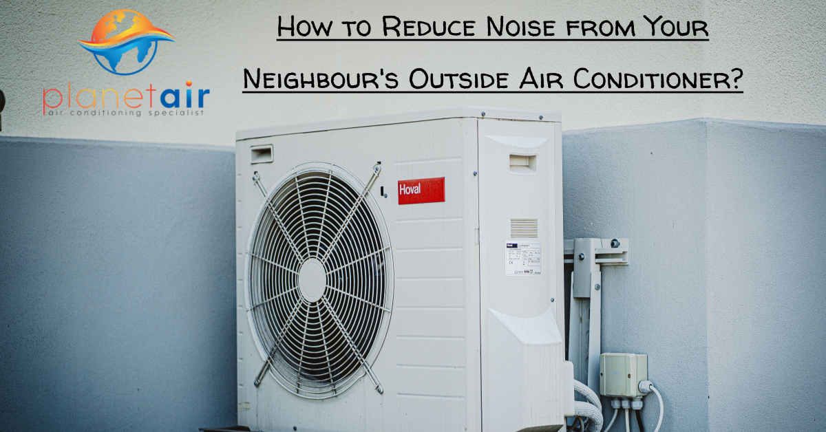 Conditioner reduce noise air an how
